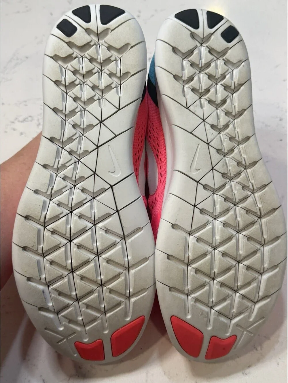 Nike Free Rn Racer Pink Women Running Shoes Size 10